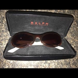 Ralph Lauren sun glasses w case
